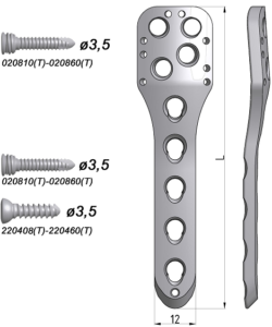 Płytka blokowana do nasady bliższej kości ramiennej (mała)